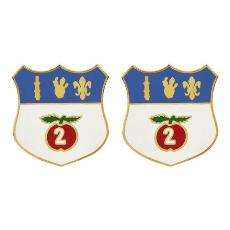 105th Infantry Regiment Unit Crest (No Motto)
